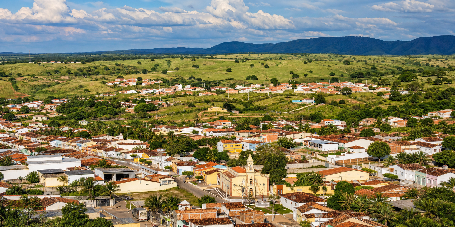 Panorama urbano de Salgado de São Félix