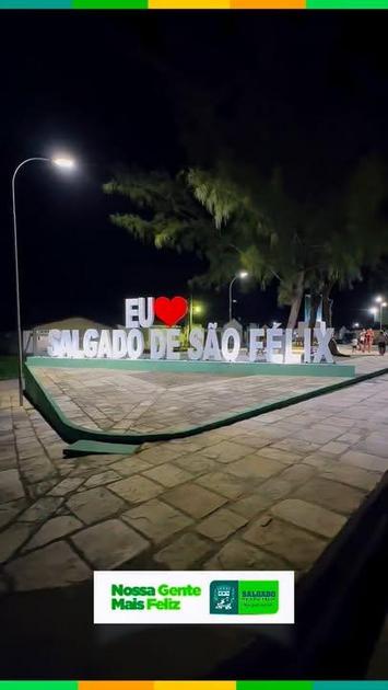 Nova imagem de São Félix de Cantalice é entregue na praça principal de Salgado de São Félix