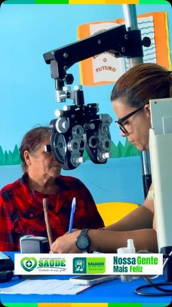 Programa Visão Total realiza atendimentos oftalmológicos no Setor Brejo